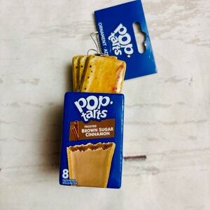 Pop-Tarts Brown Sugar Cinnamon Decoupage Holiday Christmas Ornament